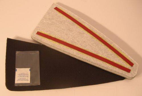 CDC - Ford Mustang CDC Quarter Window Blackout Kit - 112040