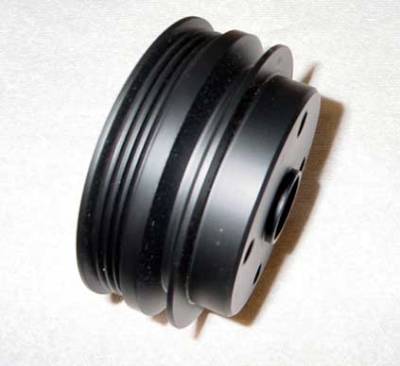 Auto Specialties - Auto Specialties Crank Pulley with 25 Percent Reduction - Full Charge 850 RPM - Nitride - 546700