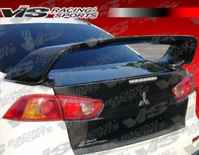 VIS Racing - Mitsubishi Lancer VIS Racing Factory Style Carbon Fiber Spoiler - 08MTEV104DOE-003C