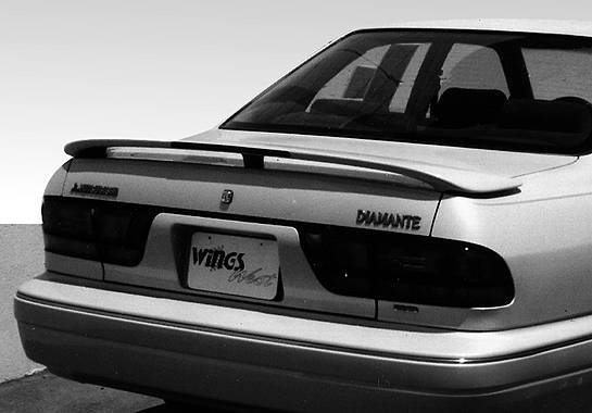 VIS Racing - Mitsubishi Diamante VIS Racing Wing with LED Light - 491053L