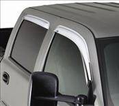 AVS - Chevrolet Colorado AVS Ventvisor Deflector - Chrome - 2PC - 682457
