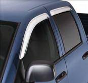AVS - Ford F150 AVS Ventvisor Deflector - Chrome - 2PC - 682754