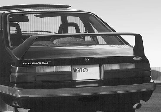 VIS Racing - Ford Mustang VIS Racing F40 Style Wing with Light - 591055L