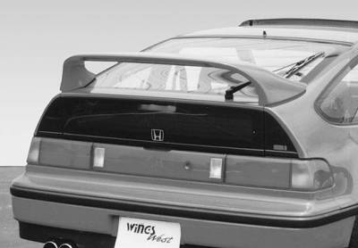 VIS Racing - Honda CRX VIS Racing Mid-Wing with Light -7 inch - 591208-V26L