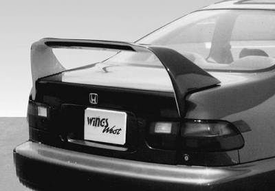 VIS Racing - Honda Civic 2DR VIS Racing RS Racing Series Wing with Light - 591212-V26L
