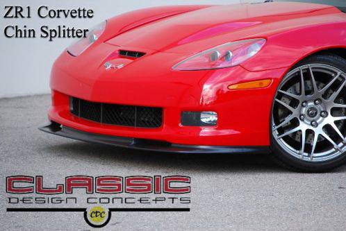 CDC - Chevrolet Corvette CDC Front Bumper Splitter - 0542-7014-01