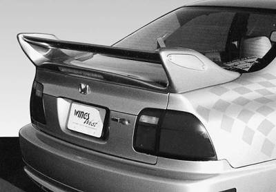 VIS Racing - Honda Accord 2DR & 4DR VIS Racing Adjustable Commando Style Wing with Light - 591337L