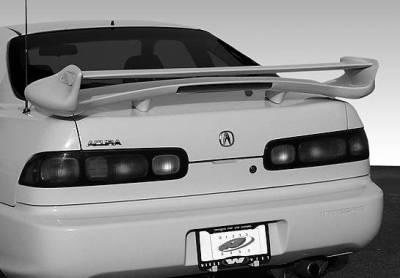 VIS Racing - Acura Integra 2DR VIS Racing Commando Type 2 Style Wing with Light - 591453L