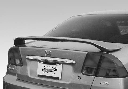 VIS Racing - Honda Civic 4DR VIS Racing Factory Style Wing with Light - 591513L