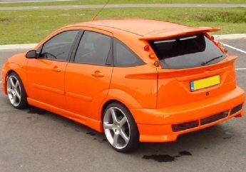 Ford Focus Wagon VIS Racing ZX3 Whaletail Roof Spoiler Wing with