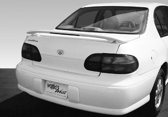 VIS Racing - Oldsmobile Cutlass VIS Racing 2 Leg Custom Style Wing with Light Blowmold - 53 inch - 960010L