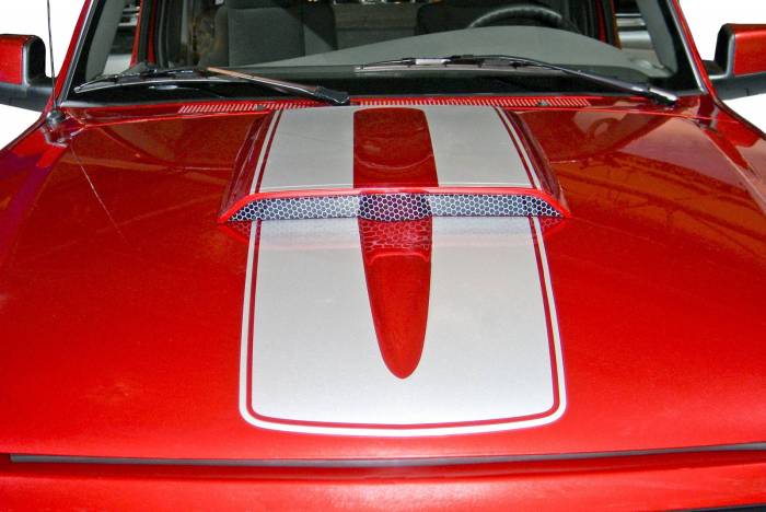 3dCarbon - Ford Ranger 3dCarbon Hood Scoop - 691278