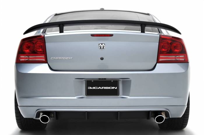 3dCarbon - Dodge Charger 3dCarbon Rear Lower Skirt - 691530