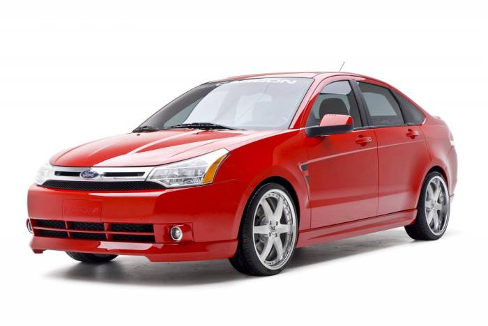 3dCarbon - Ford Focus 4DR 3dCarbon Body Kit - 6PC - 691554