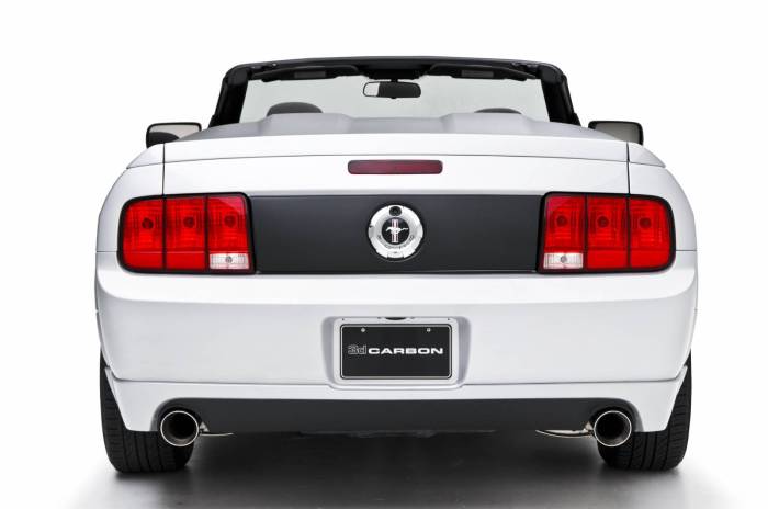 3dCarbon - Ford Mustang 3dCarbon Rear Diffuser for Dual Exhaust - 691566