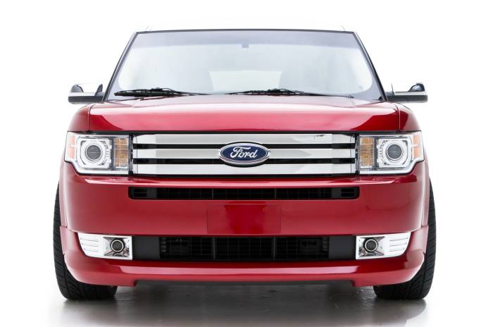 3dCarbon - Ford Flex 3dCarbon Front Air Dam - 691568