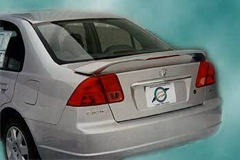 California Dream - Honda Civic 4DR California Dream OE Style Spoiler with Light - Unpainted - 27L