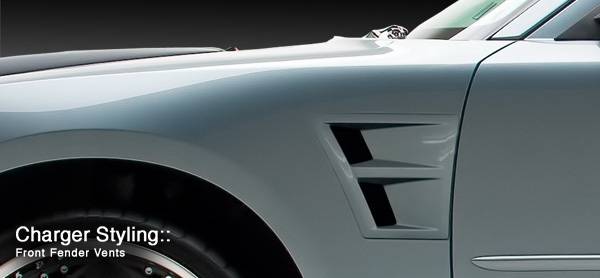 3dCarbon - Dodge Charger 3dCarbon Front Fender Vents - Right & Left - 691977