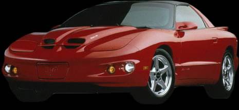 APM - Pontiac Trans Am APM Plastic WS6 Style Functional Hood - Painted - 801190