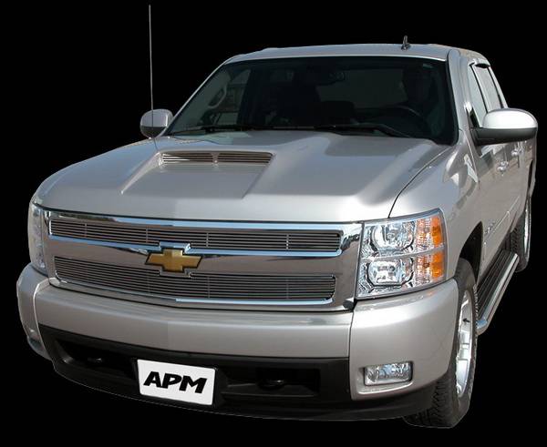 APM - Chevrolet Silverado APM Plastic Functional Hood - Painted - 801210