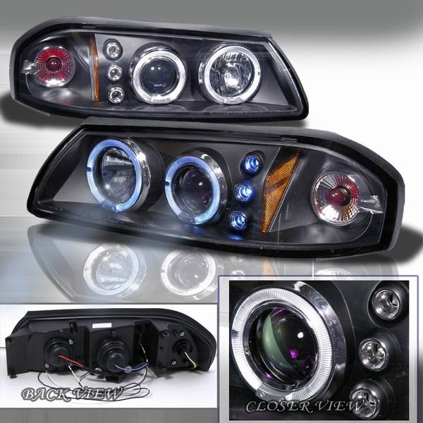 Custom Disco - Chevrolet Impala Custom Disco Projector Headlights - 2LHP-IPA00JMB-TM
