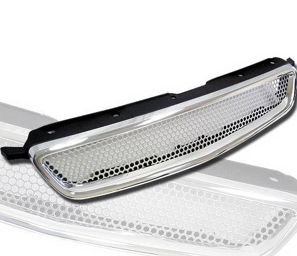 4CarOption - Honda Civic 4CarOption Front Hood Grille - 822000
