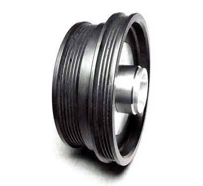 Auto Specialties - Auto Specialties Harmonic Balancer Pulley with 25 Percent Reduction - Full Charge 900 RPM - Nitride - 941020