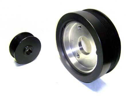 Auto Specialties - Auto Specialties Harmonic Balancer Pulley with 23 Percent Reduction - Full Charge 900 RPM - Nitride - 945103