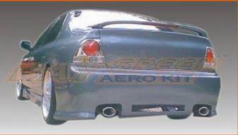 Bayspeed. - Honda Accord Bay Speed Black Window Rear Bumper - 3019BW