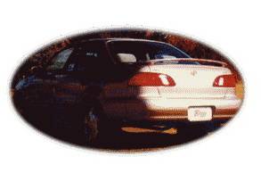 California Dream - Toyota Corolla California Dream OE Style Spoiler with Light - Unpainted - 40L