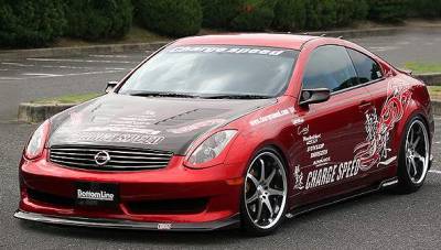 Chargespeed - Infiniti G35 2DR Chargespeed Bottom Line Full Lip Kit - 5PC