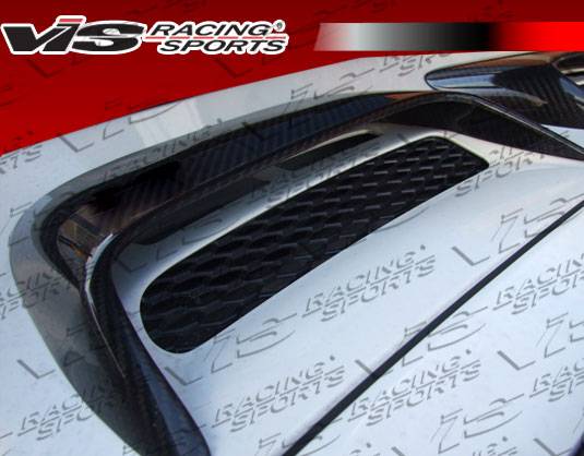 VIS Racing - Porsche 911 VIS Racing D3 Rear Engine Intake Scoops Carbon - 05PS9972DD3-052C