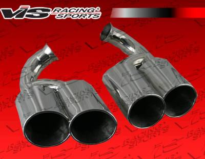 VIS Racing - Porsche Cayenne VIS Racing A-Tech Rear Exhaust Pipes - 02PSCAY4DATH-EXH