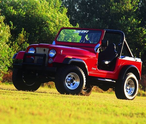 Xenon - Jeep Scrambler Xenon Traditional Urethane Fender Flare Kit - 8310