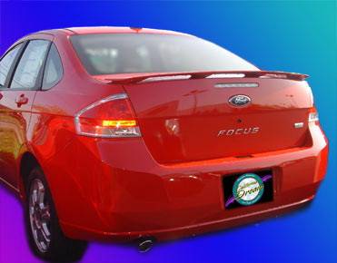 California Dream - Ford Focus California Dream OE Style Spoiler - Unpainted - 812N