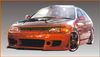 Bayspeed. - Honda Civic 2DR Bay Speed BD2 Style Front Bumper - 8215BD2