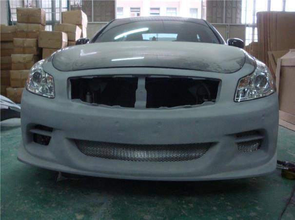 Bay Speed - Infiniti G35 Bay Speed TS Front Bumper - FRP - 8348TS