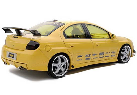 Dodge Neon Wings West Extreme Door Cap Flare - Left Rear - 890807