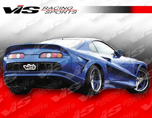 VIS Racing. - Toyota Supra VIS Racing Alfa Widebody Rear Fender Flares - 93TYSUP2DALFWB-006
