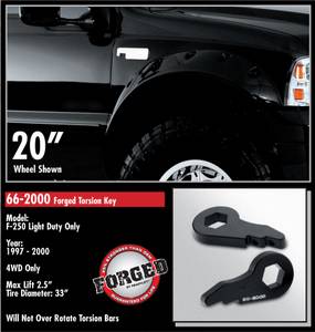 ReadyLift - ReadyLift Forged Torsion Key Suspension Leveling Kit - 2.5 Inch Lift 33 Inch Max
