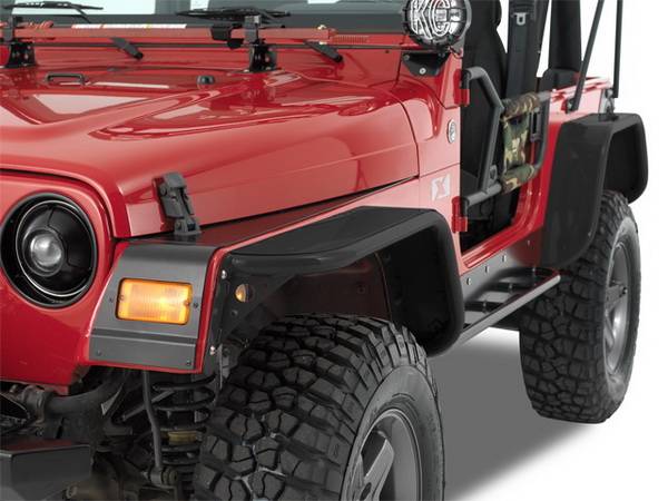 Warrior - Jeep Wrangler Warrior Front Tube Flares - Pair