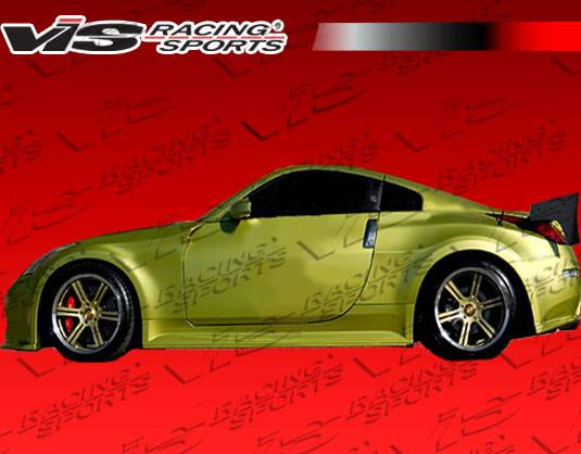 Nissan 350Z VIS Racing Demon Widebody Rear Fender Panels