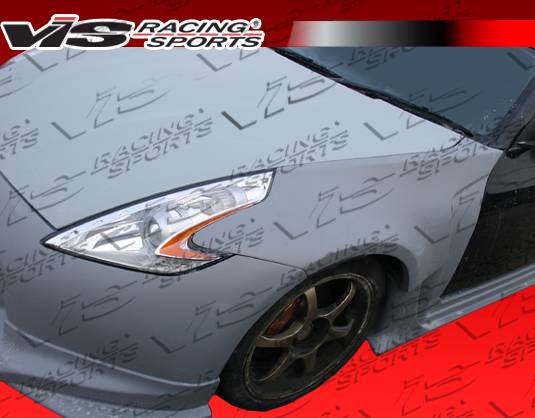 VIS Racing. - Nissan 350Z VIS Racing Z34 Conversion Front Fenders - 03NS3502DZ34-007
