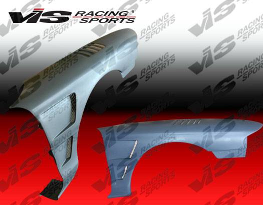VIS Racing - Ford Mustang VIS Racing Venom Fenders - 94FDMUS2DVEN-007
