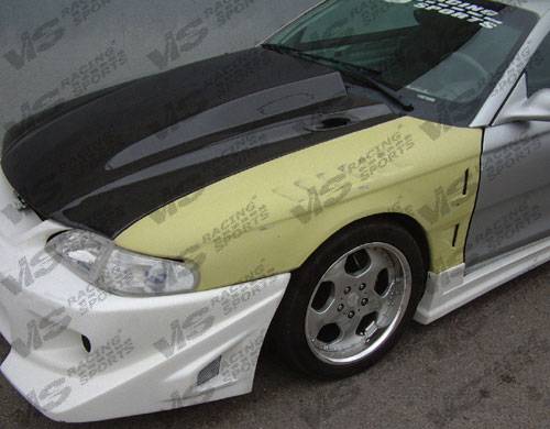 VIS Racing - Ford Mustang VIS Racing Z3 Fenders - 94FDMUS2DZ3-007