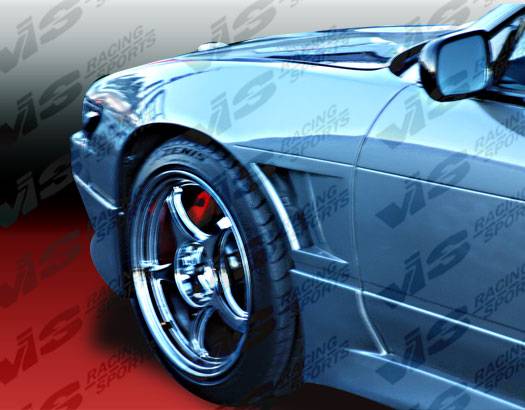 VIS Racing - Nissan 240SX VIS Racing Drift Front Fenders 25mm - 97NS2402DDFT-007