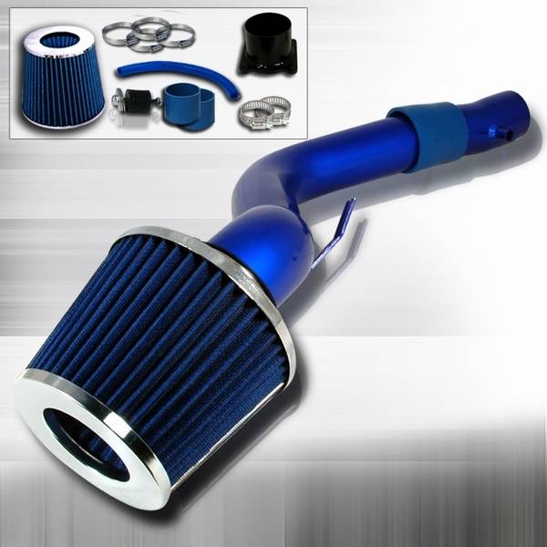 Custom Disco - Nissan Altima Custom Disco Blue Cold Air Intake - AF-CALT02V6BL
