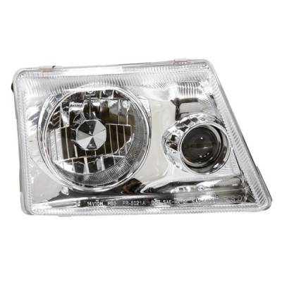 APC - Ford Ranger APC Headlights with Projector Foglights & Chrome Housing - 403619HL