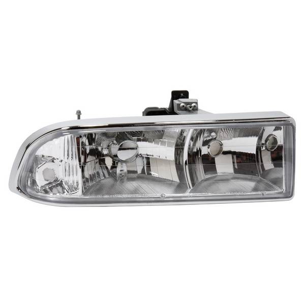 APC - Chevrolet S10 APC Headlights with Chrome Housing - 403621HLD