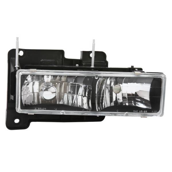 APC - Chevrolet Tahoe APC Headlights with Black Housing - 403660HLDB